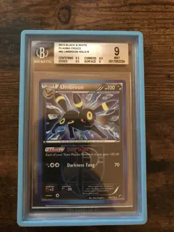 2013 Pokemon B&W Plasma Freeze Umbreon Reverse Holo #64/116 BGS 9 MINT LOW POP - Image 1