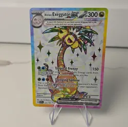 Alolan Exeggutor ex 225/191 Surging Sparks Full Art Ultra Rare Pokemon Card NM - Image 1