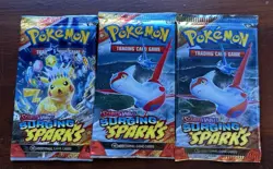 Pokemon TCG: Surging Sparks Booster Pack. Factory Sealed. Art Randomly Selected. - Image 2