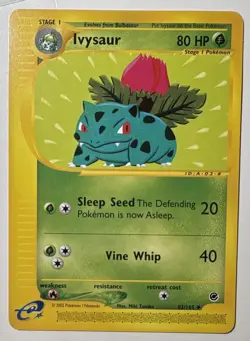 Ivysaur 082/165 2002 Pokemon Expedition Base Set Regular - Image 1