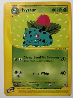Ivysaur 082/165 2002 Pokemon Expedition Base Set Regular - Image 2