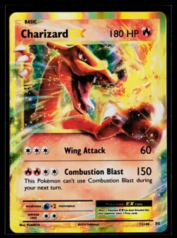 Pokemon TCG Charizard EX 12/108 XY Flashfire Ultra Rare Holo EN NM - Image 1