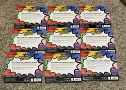 NEW SEALED 9X Pokemon TCG Mega Evolution Ascended Heroes Blister 2pack & Coin - Image 2