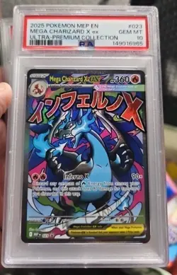 Pokemon Mega Charizard Ex - Graded PSA 10 - Image 1