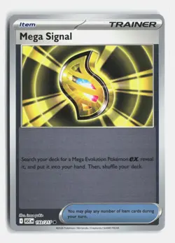 Mega Signal 193/217 Common Ascended Heroes Reverse Holo Near Mint - Image 1