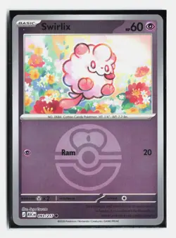Swirlix (Love Ball) 093/217 Common Ascended Heroes Reverse Holo Near Mint - Image 1
