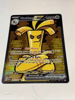 Pokemon TCG Gholdengo ex Paradox Rift 252/182 Holo Special Illustration Rare - Image 1