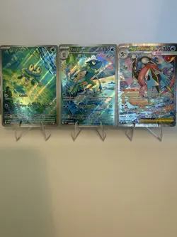 Pokemon Mega Greninja EX SIR 116/86 Froakie IR 088/086 Frogadier IR 089/086 ENG - Image 1