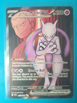 Pokemon TCG - Team Rocket's Mewtwo EX 213/182 - FULL ART NM - Image 2