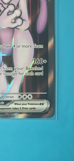 Pokemon TCG - Team Rocket's Mewtwo EX 213/182 - FULL ART NM - Image 5