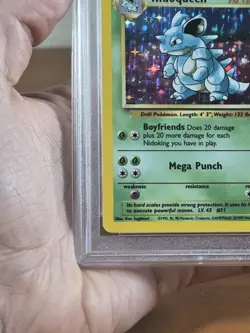 1999 Pokemon TCG Jungle Nidoqueen Holo 7/64 PSA 8 Unlimited Edition - Image 5