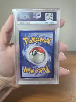 1999 Pokemon Fossil Unlimited Lapras Holo #10 PSA 8 NM-MT - Image 4
