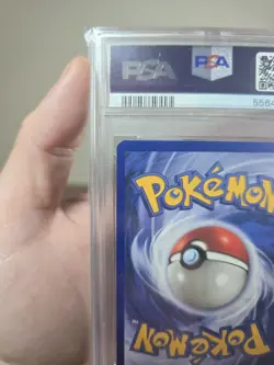 1999 Pokemon Fossil Unlimited Lapras Holo #10 PSA 8 NM-MT - Image 5