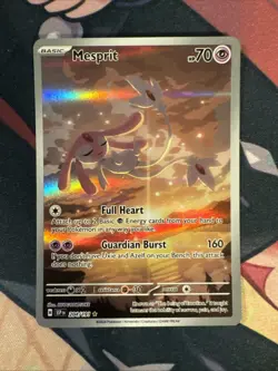 Mesprit 204/191 Illustration Rare Surging Sparks Pokemon LP - Image 1