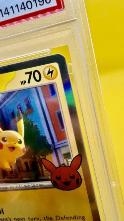PSA 10 Gem Mint Pikachu 062/193 Holo 2023 Pokemon Trick or Trade - Image 4