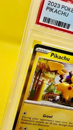 PSA 10 Gem Mint Pikachu 062/193 Holo 2023 Pokemon Trick or Trade - Image 5