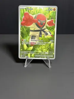 Pokemon TCG Throh Illustration Rare 128/086 Scarlet & Violet Black Bolt NM - Image 1