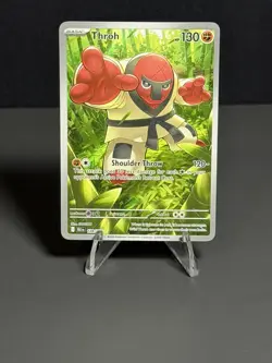 Pokemon TCG Throh Illustration Rare 128/086 Scarlet & Violet Black Bolt NM - Image 2