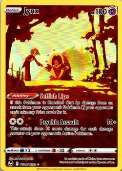 Pokemon TCG Jynx TG04/TG30 SWSH12: Silver Tempest Trainer Gallery NM (SKU 1-5) - Image 1