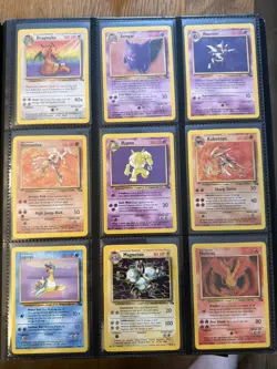 Complete Fossil Set 62/62 Pokemon 1999 LP - Image 3