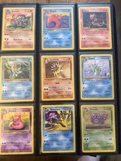 Complete Fossil Set 62/62 Pokemon 1999 LP - Image 5