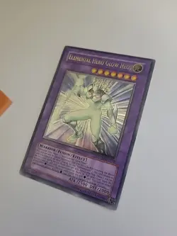 Yugioh Elemental Hero Glow Neos STON-EN036 (Ultra Rare) Unlimited #Y162 VLP/NM! - Image 2