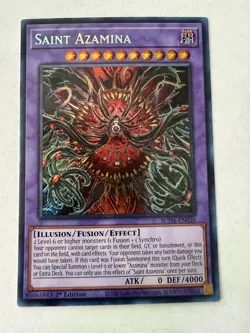 Yugioh - Saint Azamina - Secret - 1st - SUDA-EN036 - NM - Image 1