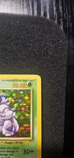 Pokemon TCG Nidoking Base Set Holo Unlimited Rare Card 11/102 NM Condition - Image 4