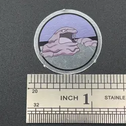 Muk Pokemon Paper Ginpika Medal Card Nintendo Japanese Rare TCG S206-106 - Image 2