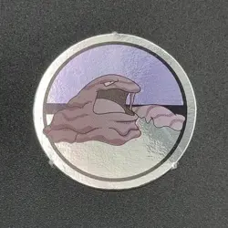 Muk Pokemon Paper Ginpika Medal Card Nintendo Japanese Rare TCG S206-106 - Image 3
