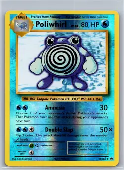 Poliwhirl 24/108 Uncommon Evolutions Pokemon Reverse Holo NM/M 622c-55 - Image 1
