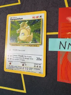 Pokemon Card Kangaskhan 5/64 Jungle No Symbol Error🔥PSA Grade🔥158💎NM ++💎 - Image 2