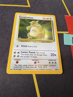 Pokemon Card Kangaskhan 5/64 Jungle No Symbol Error🔥PSA Grade🔥158💎NM ++💎 - Image 3