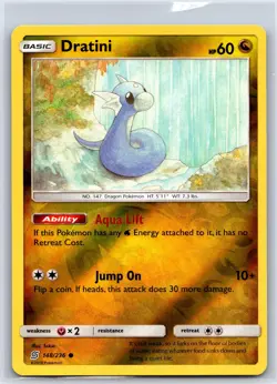 Dratini 148/236 Common Unified Minds Pokemon Reverse Holo NM/M 529c-10 - Image 1
