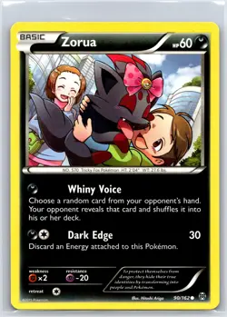 Zorua 90/162 Common BREAKthrough Pokemon NM/M 604-46 - Image 1