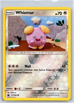 Whismur 117/168 Common Celestial Storm Pokemon Reverse Holo NM/M 603b-65 - Image 1