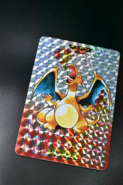 Charizard File No. 006 Carddass Vending Red 1996 Prism Pokemon Card - Image 3