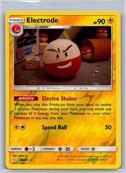 Electrode 39/181 Holo Rare Team Up Pokemon Reverse Holo NM/M 620-33 - Image 1