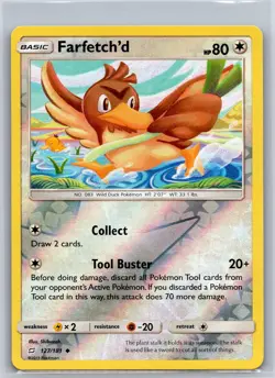 Farfetch'd 127/181 Uncommon Team Up Pokemon Reverse Holo NM/M 620c-49 - Image 1