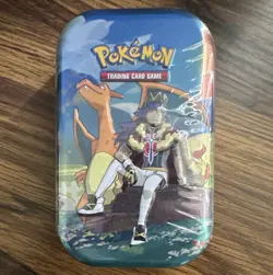 Pokemon Crown Zenith Mini Tin lot of 3 Charizard & Leon 2023 - Image 2