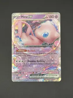 Mew ex 2023 Pokemon 151/165 Sv: Scarlet & Violet 151 Holo NM - Image 1
