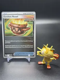Earthen Vessel 163/182 Pokemon SV04: Paradox Rift Reverse Holo - NM - Image 1