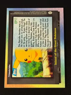 EP17 Island of the Giant Holo Pokemon Topps - Image 2