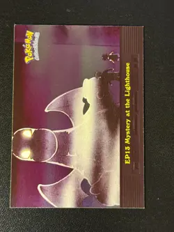 EP13 Mystery at the Lighthouse Holo Pokemon Topps - Image 1