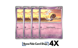 4x Uxie 078/191 4x Playset Pokemon S&V Surging Sparks - 4 Card Set - Image 1