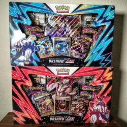 Pokemon TCG Urshifu VMAX Rapid Strike And Single Strike Premium Collection Boxes - Image 1