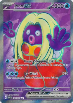 Jynx ex - 191/165 Ultra Rare Scarlet & Violet 151 Pokemon TCG - Image 1