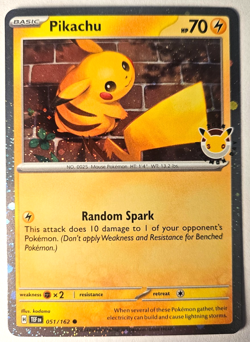 *Near Mint* Pokemon Day 2026 Pikachu 51/162 Temporal Forces Stamped Cosmos #2026 - Image 1