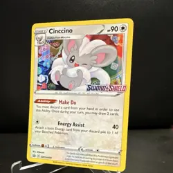 Pokemon TCG - Cinccino SWSH009 Sword & Shield Promo Holo Prerelease EN - MINT - Image 2