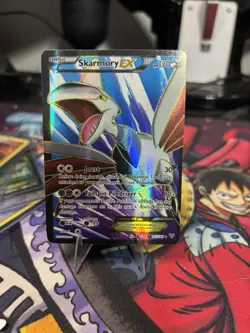 Pokemon TCG Skarmory-EX XY Holo Full Art Ultra Rare Card 145/146 - Image 1